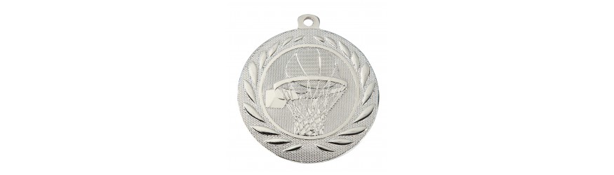 GOLD 50MM BUDGET BASKETBALL MEDAL GOLD 50MM BUDGET BASKETBALL MEDAL