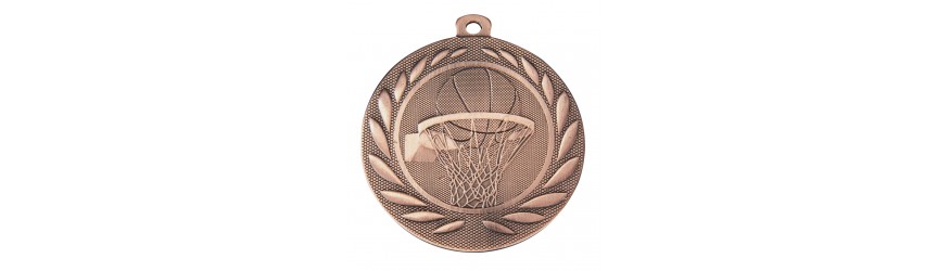 GOLD 50MM BUDGET BASKETBALL MEDAL GOLD 50MM BUDGET BASKETBALL MEDAL