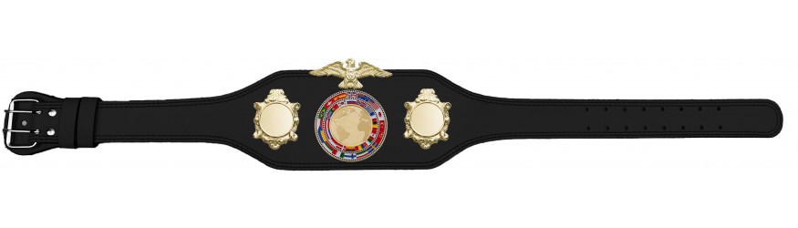 CHAMPIONSHIP BELT - BUD004/G/FLAG - AVAILABLE IN 4 COLOURS