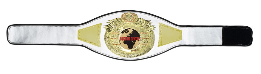 CUSTOM CHAMPIONSHIP BELT PRO ICON/G/CUSTOM - AVAILABLE IN 6+ COLOURS