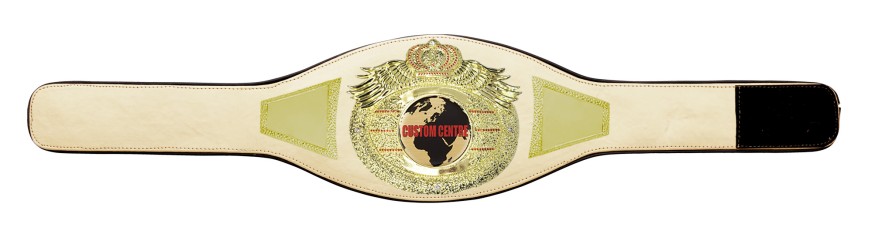 CUSTOM CHAMPIONSHIP BELT PRO ICON/G/CUSTOM - AVAILABLE IN 6+ COLOURS