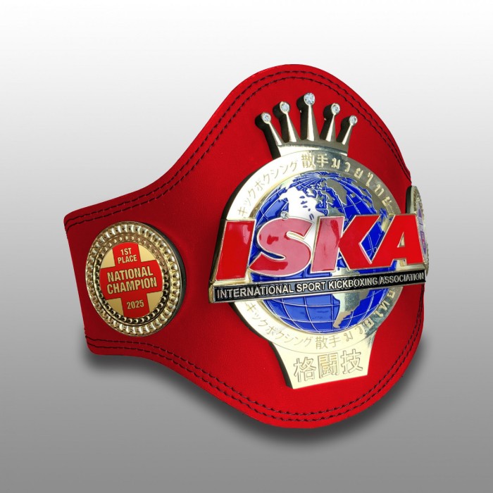 ISKA 2025 ENGLISH OPEN CHAMPIONSHIP BELT 