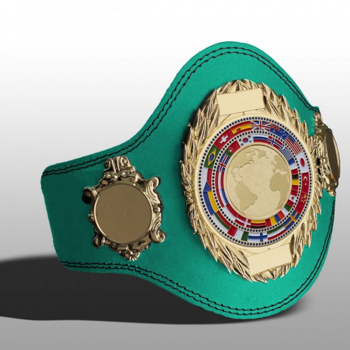 WORLD CHAMPIONSHIP BELT - PLT286/G/WORLD - AVAILABLE IN 4 COLOURS