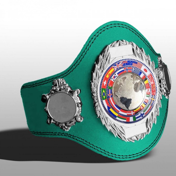 WORLD CHAMPIONSHIP BELT - PLT286/S/FLAGS - AVAILABLE IN 4 COLOURS
