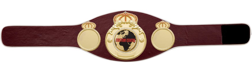 CUSTOM CHAMPIONSHIP BELT PROLION/G/CUSTOM - AVAILABLE IN 6+ COLOURS