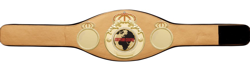 CUSTOM CHAMPIONSHIP BELT PROLION/G/CUSTOM - AVAILABLE IN 6+ COLOURS