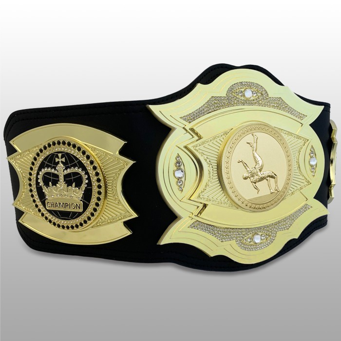 *NEW* PROGEMELITE WRESTLING CHAMPIONSHIP BELT - PROGEMELITE/G/WRESTG