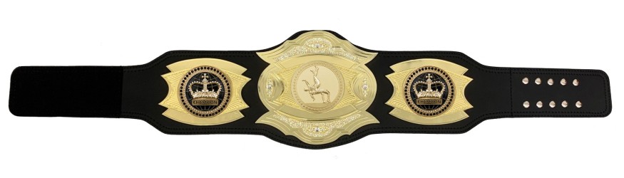 *NEW* PROGEMELITE WRESTLING CHAMPIONSHIP BELT - PROGEMELITE/G/WRESTG