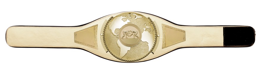 GRAPPLING CHAMPIONSHIP BELT PROGLOBE/G/GRAPPG - AVAILABLE IN 6+ COLOURS