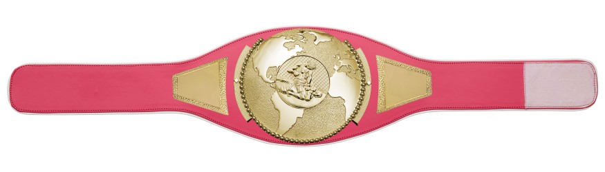 MMA CHAMPIONSHIP BELT PROGLOBE/G/MMAG - AVAILABLE IN 6+ COLOURS