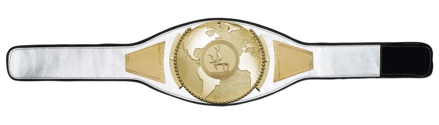 WRESTLING CHAMPIONSHIP BELT PROGLOBE/G/WRESTG - AVAILABLE IN 6+ COLOURS