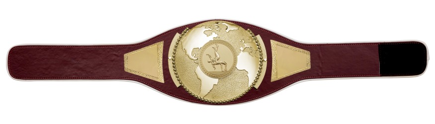 WRESTLING CHAMPIONSHIP BELT PROGLOBE/G/WRESTG - AVAILABLE IN 6+ COLOURS