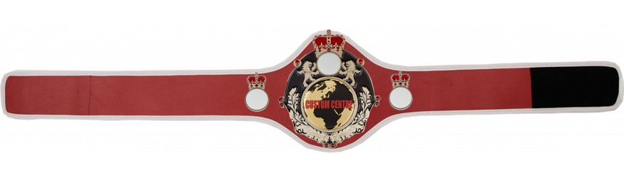 QUEENSBURY PRO LEATHER CUSTOM TITLE BELT QUEEN/B/G/CUSTOM - AVAILABLE IN 10 COLOURS