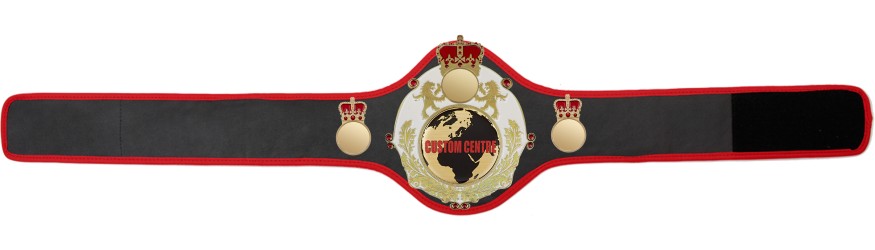 QUEENSBURY PRO LEATHER CUSTOM CHAMPIONSHIP BELT - QUEEN/W/G/CUSTOM - AVAILABLE IN 10+ COLOURS