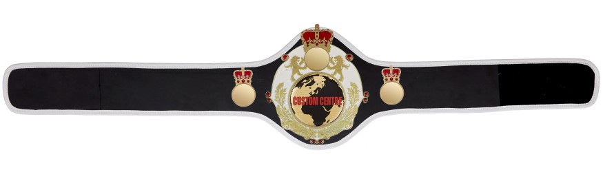 QUEENSBURY PRO LEATHER CUSTOM CHAMPIONSHIP BELT - QUEEN/W/G/CUSTOM - AVAILABLE IN 10+ COLOURS