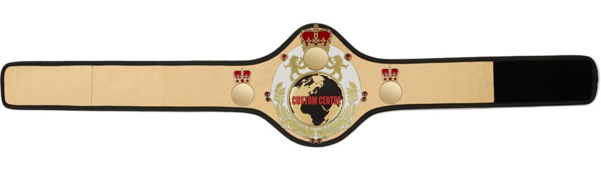 QUEENSBURY PRO LEATHER CUSTOM CHAMPIONSHIP BELT - QUEEN/W/G/CUSTOM - AVAILABLE IN 10+ COLOURS