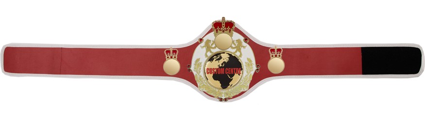 QUEENSBURY PRO LEATHER CUSTOM CHAMPIONSHIP BELT - QUEEN/W/G/CUSTOM - AVAILABLE IN 10+ COLOURS