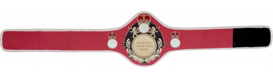 QUEENSBURY CHAMPIONSHIP BELT QUEEN/B/G/ENGRAVE - AVAILABLE IN 10+ COLOURS