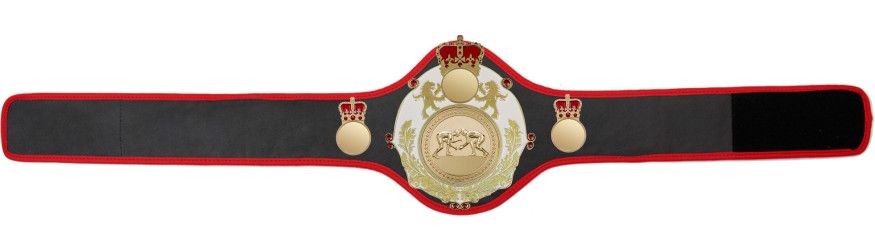 QUEENSBURY PRO LEATHER GRAPPLING CHAMPIONSHIP BELT -QUEEN/B/G/GRAPG-10+ COLOURS