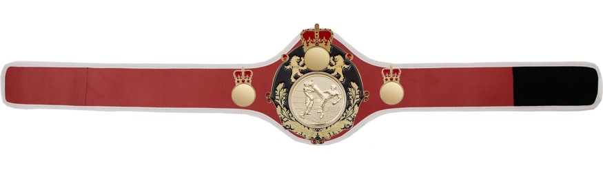 QUEENSBURY PRO LEATHER KICKBOXING CHAMPIONSHIP BELT - QUEEN/B/G/KBOG -10+ COLOURS