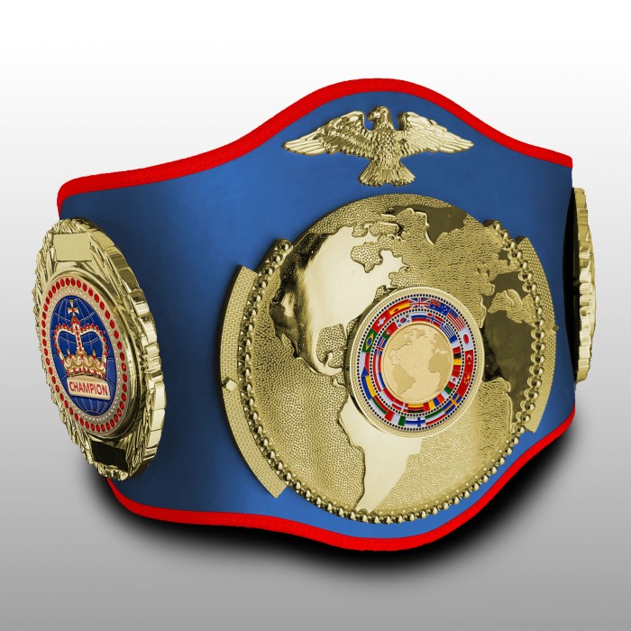 CHAMPIONSHIP BELT PRO018/FLAG/G/BLUGEM/G IN 6 COLOURS
