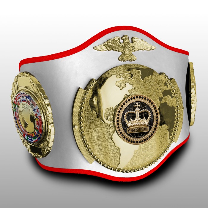 CHAMPIONSHIP BELT PRO018/BLKCRWN/G/FLAG/G IN 6 COLOURS