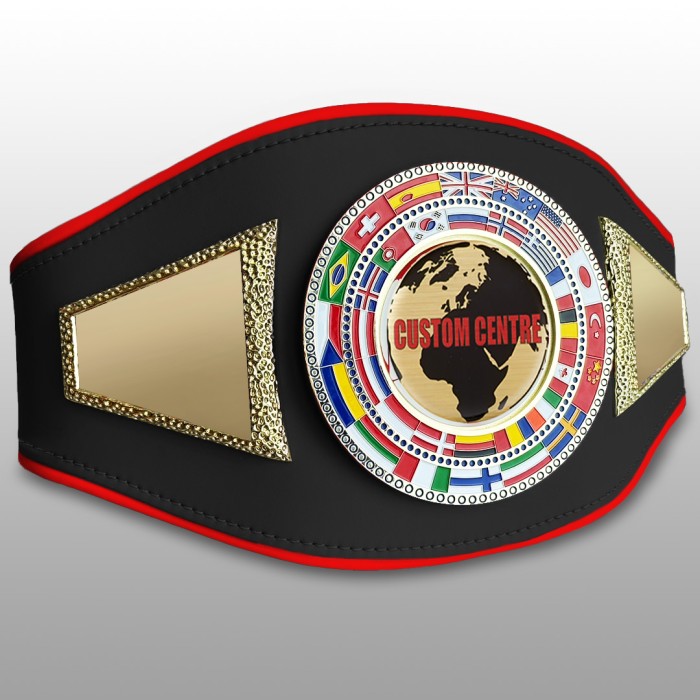 CUSTOM CHAMPIONSHIP BELT PROFLAG2/CUSTOM - VARIETY OF LEATHER COLOURS AVAILABLE