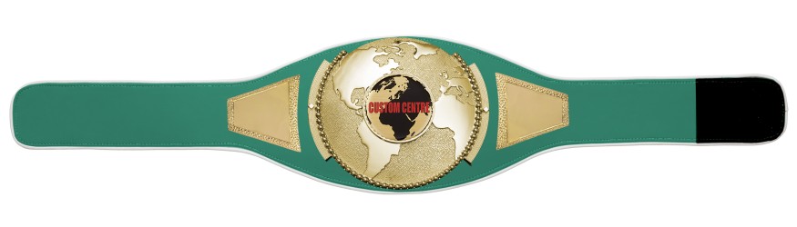 CUSTOM CHAMPIONSHIP BELT PRO GLOBE/G/CUSTOM - AVAILABLE IN 6+ COLOURS