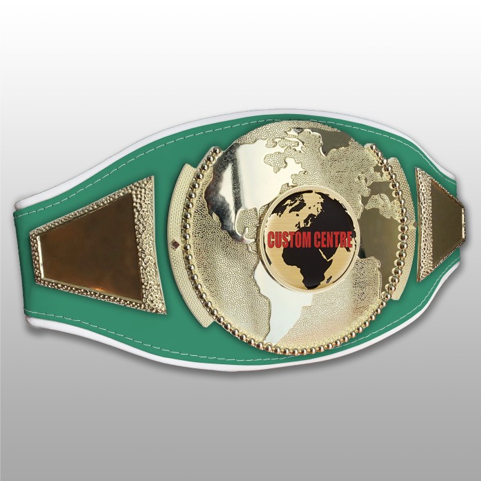 CUSTOM CHAMPIONSHIP BELT PRO GLOBE/G/CUSTOM - AVAILABLE IN 6+ COLOURS