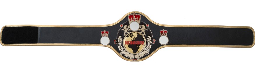 QUEENSBURY PRO LEATHER CUSTOM CHAMPIONSHIP BELT QUEEN/B/G/CUSTOM - AVAILABLE IN 10+ COLOURS