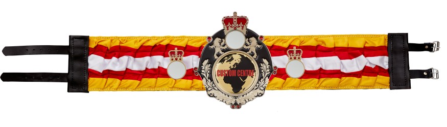 QUEENSBURY CUSTOM SILK CHAMPIONSHIP BELT- QUEEN/B/CUSTOM/SILK - AVAILABLE IN 6 COLOURS QUEENSBURY CUSTOM SILK CHAMPIONSHIP BELT- QUEEN/B/CUSTOM/SILK - AVAILABLE IN 6 COLOURS