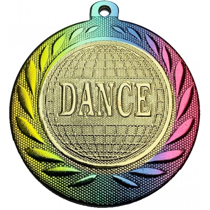 DANCE GLITTERBALL STAR ACRYLIC MEDAL 60mm-80mm PACK 10 WITH RIBBONS 3 PACK SIZES