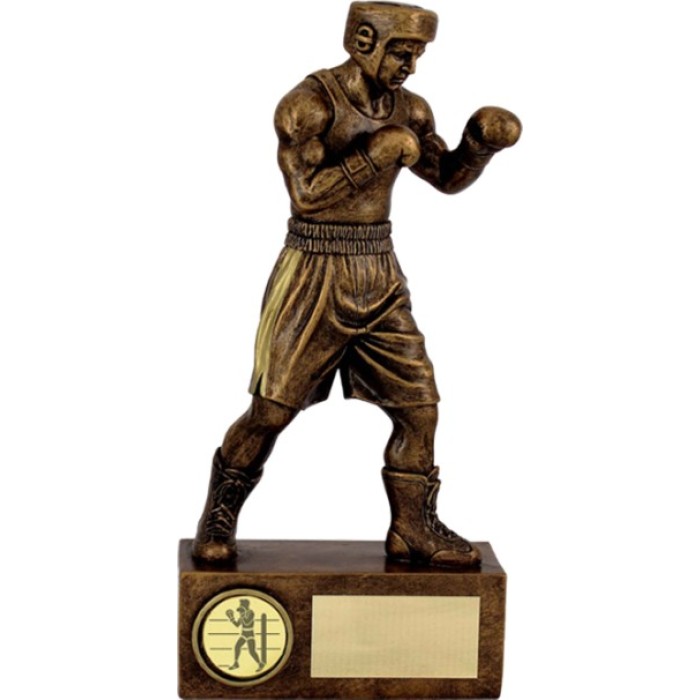 BOXING FIGURE RESIN TROPHY 3 SIZES STARTING FROM 7''