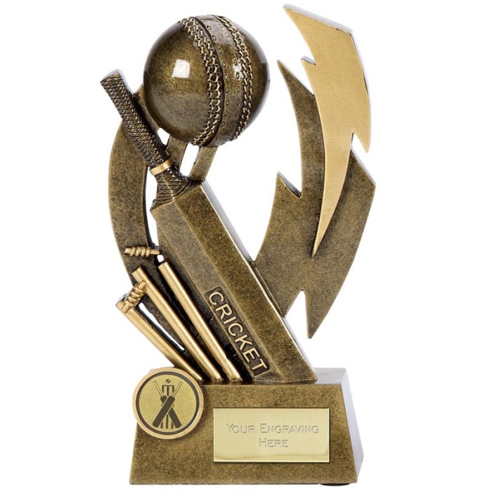 CRICKET RESIN TROPHY - 5.5'' CRICKET RESIN TROPHY - 5.5''