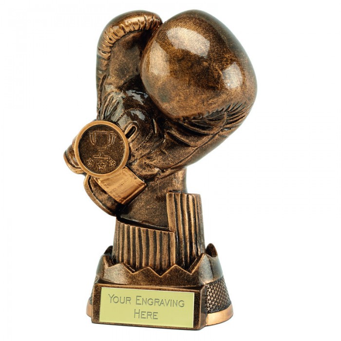BOXING GLOVE APEX RESIN TROPHY - 6.5''