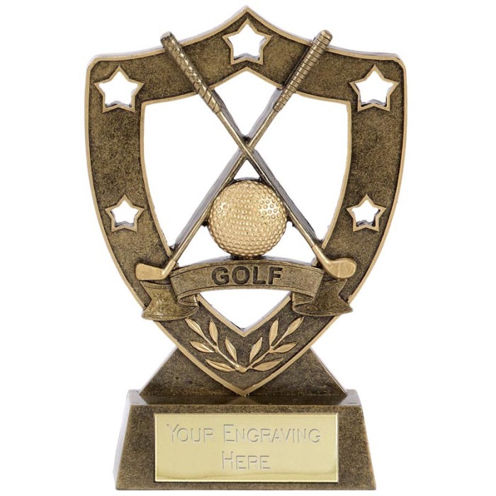 GOLF RESIN TROPHY - 5'' GOLF RESIN TROPHY - 5''