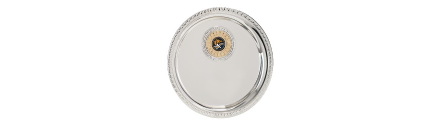 THURSO SILVER SALVER - 3 SIZES - T/SL16152 -100MM - 200MM THURSO SILVER SALVER - 3 SIZES - T/SL16152 -100MM - 200MM